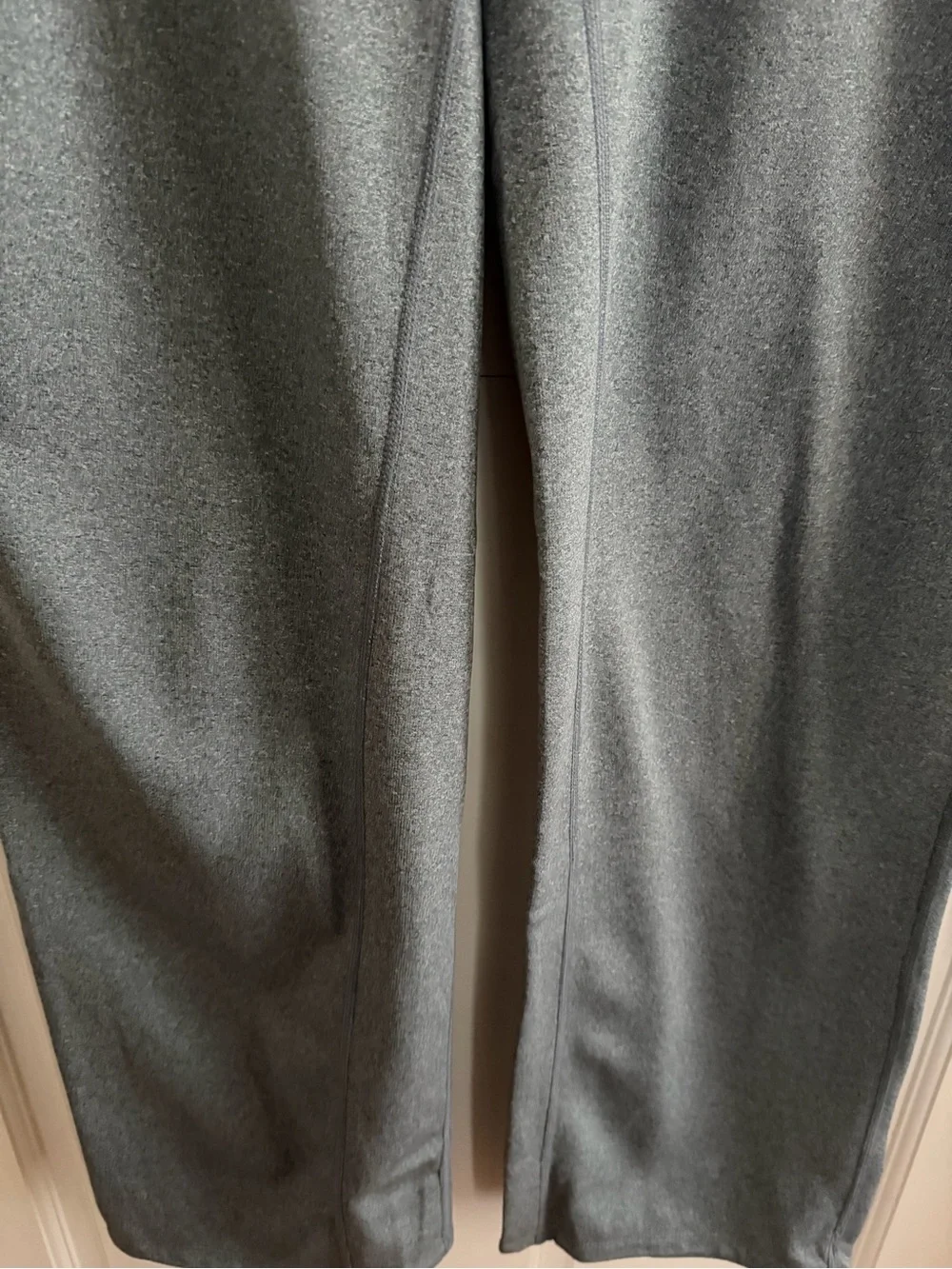 Womens NIKE Polyester Grey Drawstring Dri-Fit Pants Size Medium
